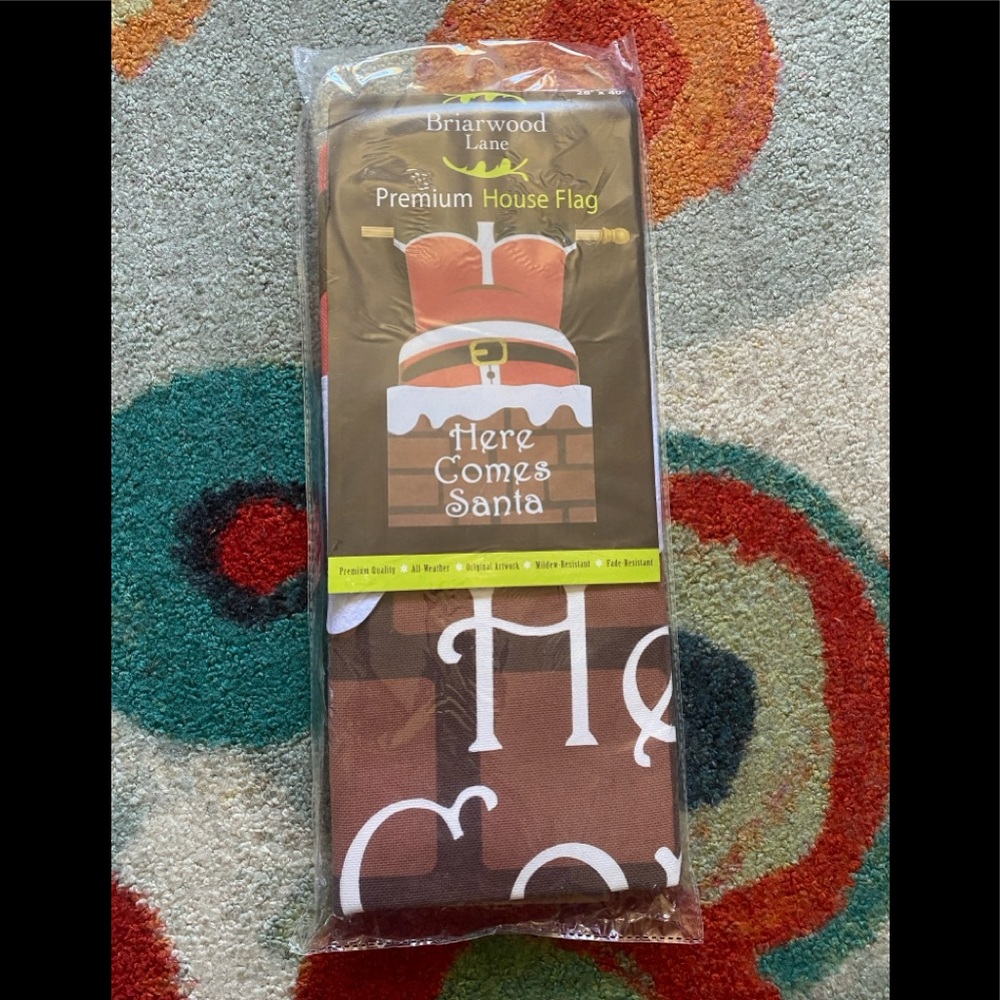 Christmas House Flag